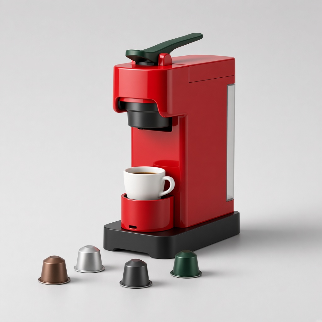 Cafetera Grano de cápsulas mini